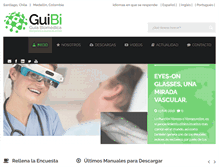 Tablet Screenshot of guiabiomedica.com